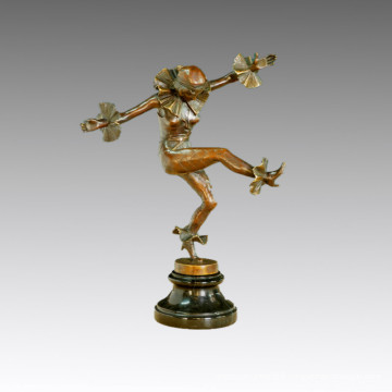 Danse Statue Tap Dance Bronze Sculpture, a. Titres TPE-435